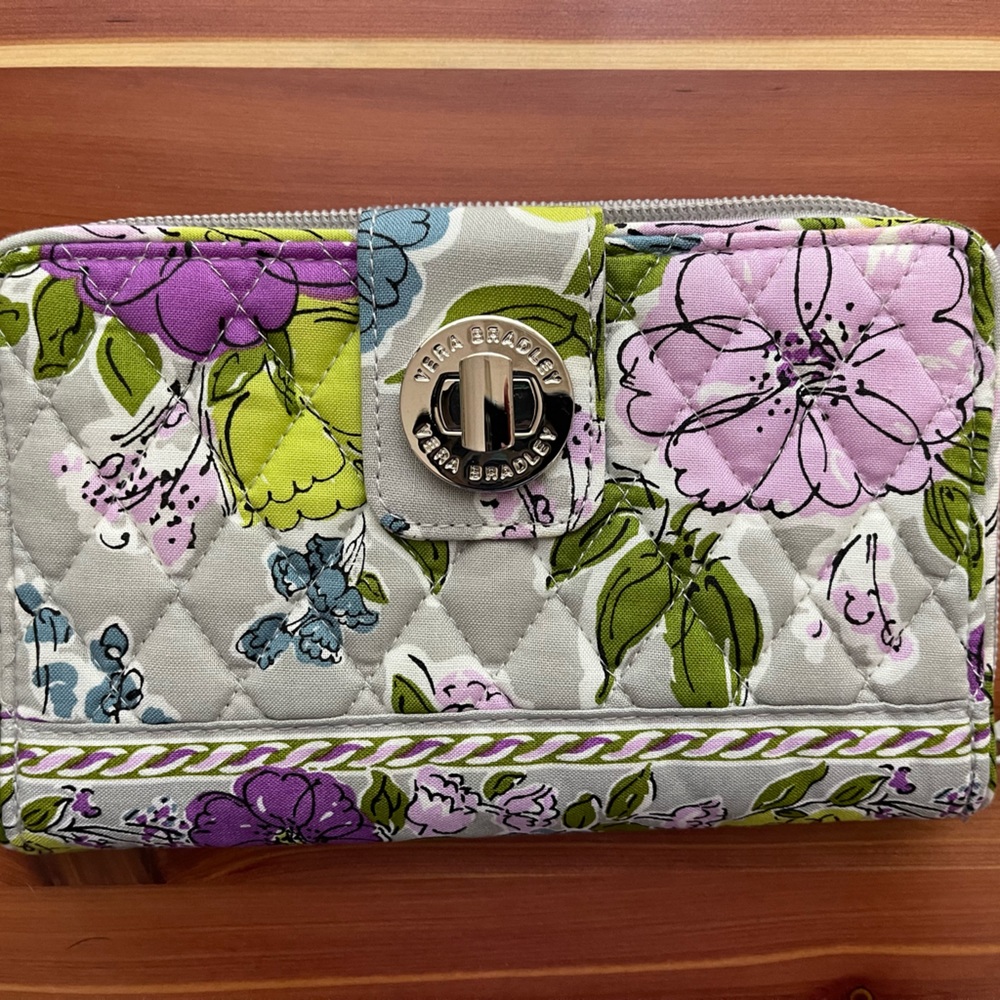 Vera Bradley Turn Lock Wallet